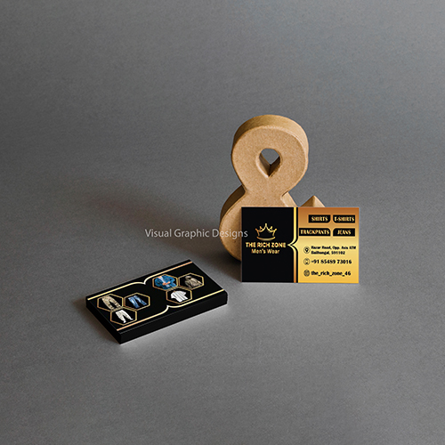 Business card design mockup